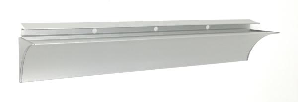 Wandprofil / Klemmleiste LINO8 aus Aluminium für 8 mm starke Regalböden